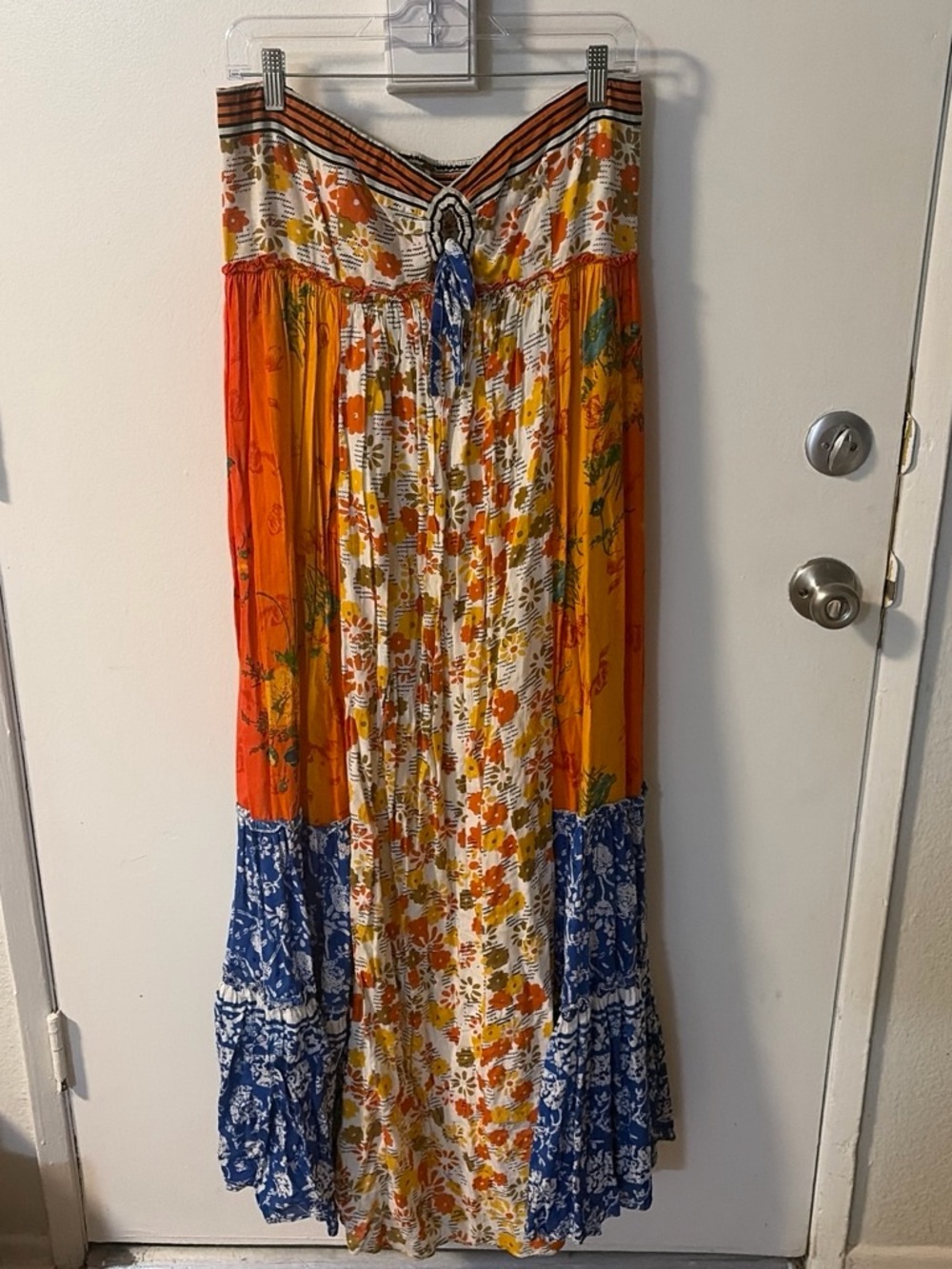 Free People Boho Strapless Dress